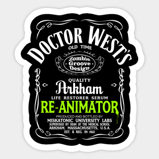 Re-Animator Sticker